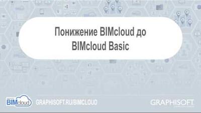 Понижение BIMcloud до BIMcloud Basic