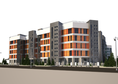 Дипломный проект: «Универсальный многоэтажный промышленный комплекс в г. Екатеринбург»